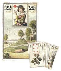 Lenormand Kombination 22